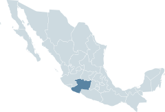 Michoacán de Ocampo Map
