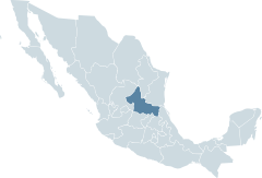 San Luis Potosí Map