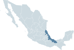 Veracruz de Ignacio de la Llave Map